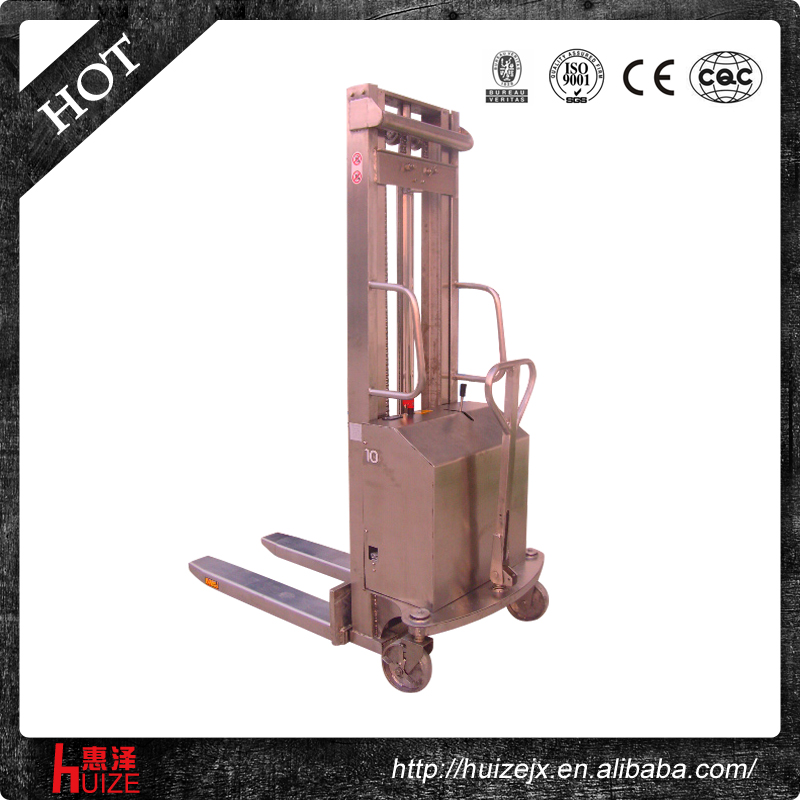 不銹鋼304材質(zhì)半電動(dòng)堆高車(chē) 不銹鋼304材質(zhì)半電動(dòng)堆高車(chē)