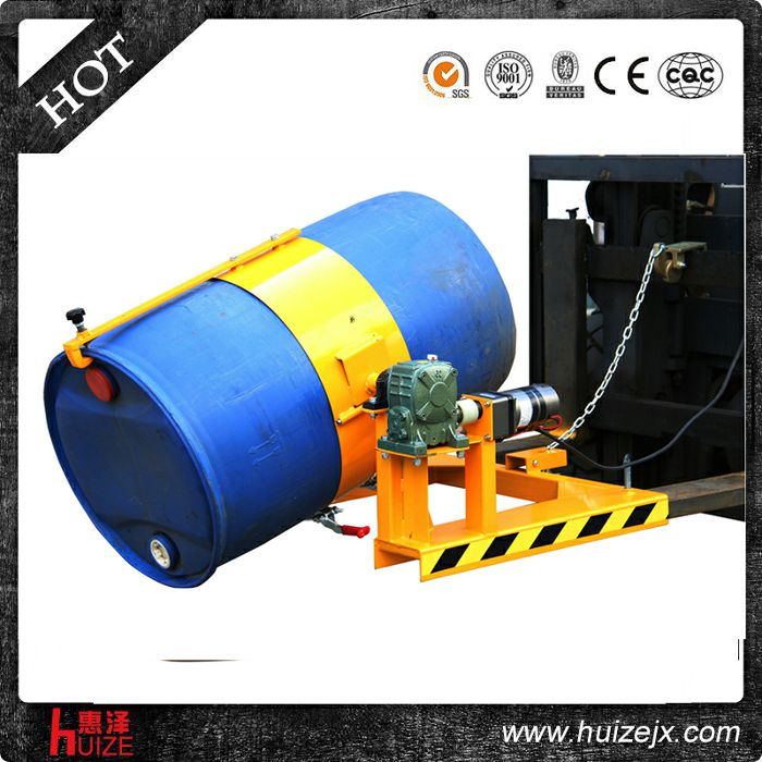 叉車專用倒桶機(jī)具（塑鐵桶，電翻轉(zhuǎn)）