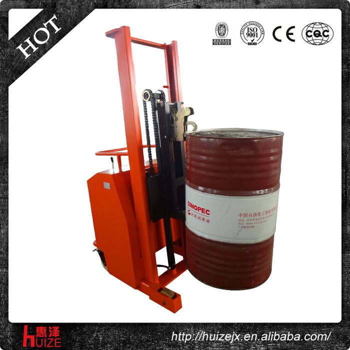 半電動配重油桶車（無底腿，只堆垛，不翻轉(zhuǎn)）3