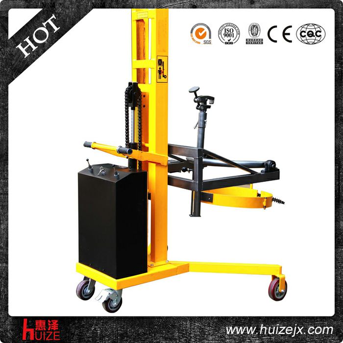 半電動油桶車（直角腿，夾鐵桶翻轉）2