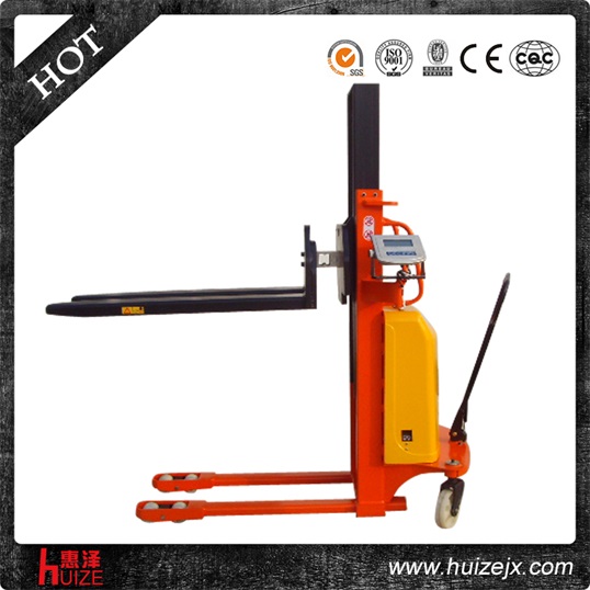 半電動堆高車帶不銹鋼稱重儀表 半電動堆高車帶不銹鋼稱重儀表