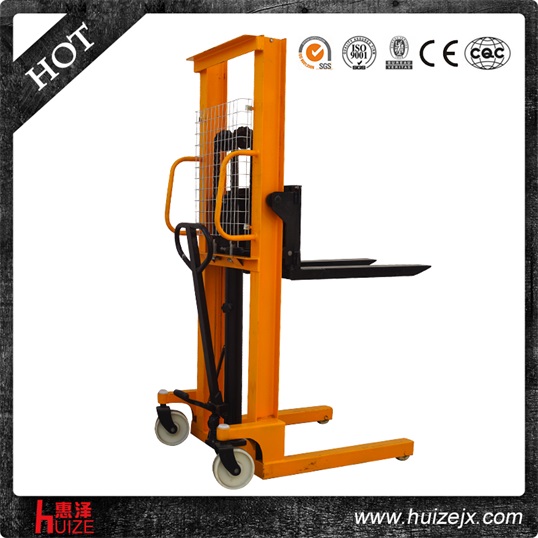 單門(mén)架手動(dòng)堆高車 單門(mén)架手動(dòng)堆高車