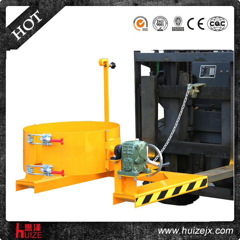 叉車專用倒桶機具（塑鐵桶，手翻轉(zhuǎn)）