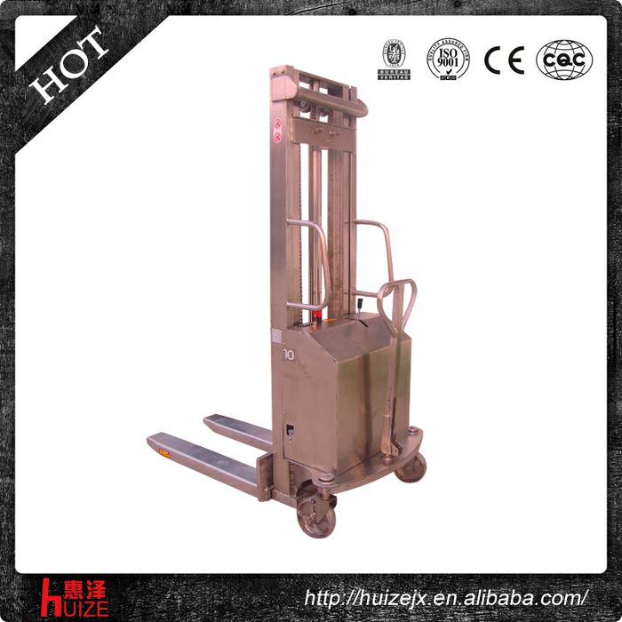 半電動堆高車(不銹鋼304材質) 半電動堆高車(不銹鋼304材質)