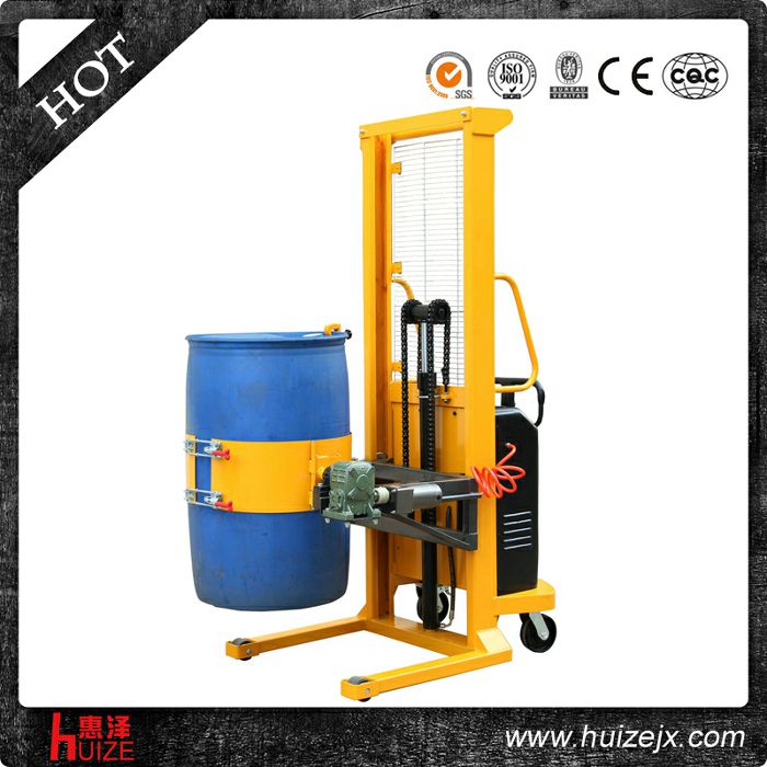 HZYL500A半電動(dòng)多功能油桶車（單門架，夾塑桶）